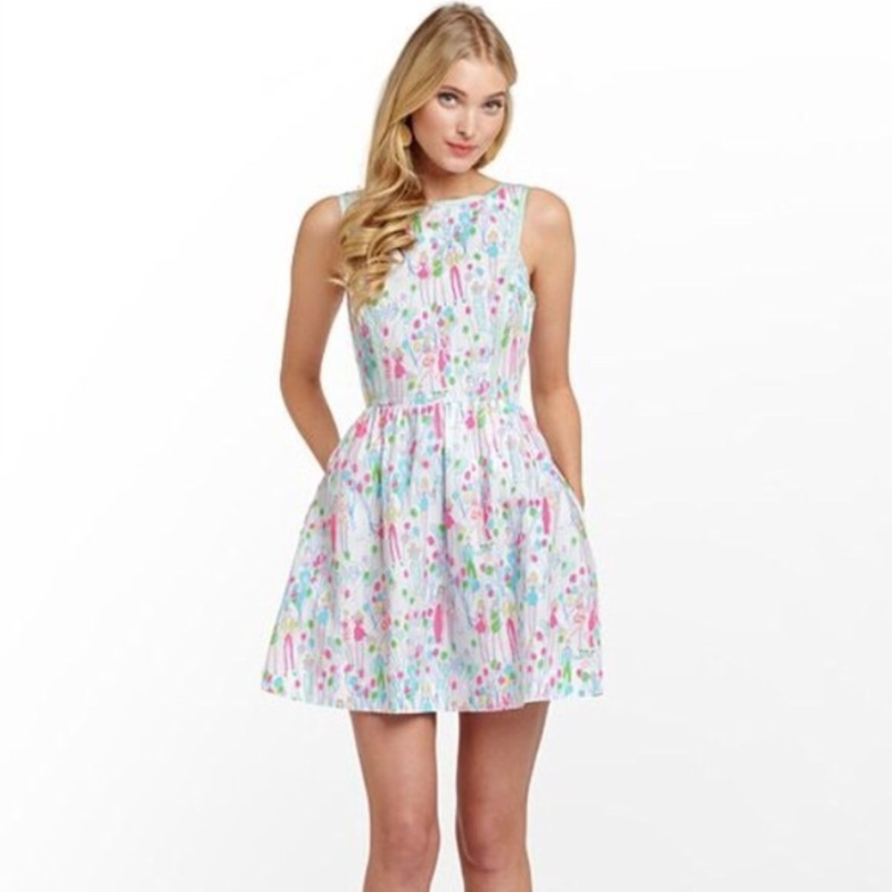 Lilly Pulitzer Pop Sadrine Dress - Picture 1 of 7
